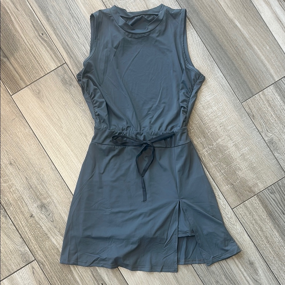 NEW Sleeveless Gray Dress